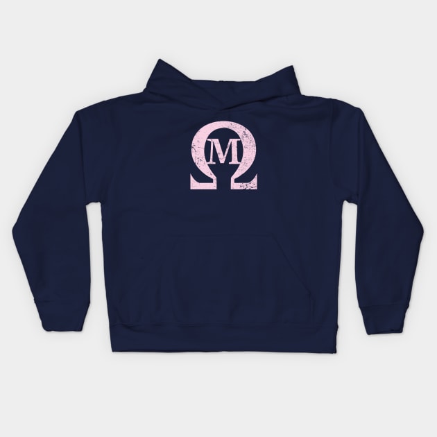 Omega Mu Kids Hoodie by MindsparkCreative